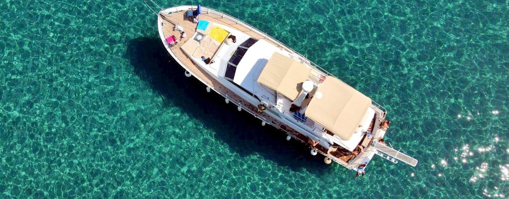 Oostkust van Rhodos Adults-only Cruise met Jacht  en Transfer
