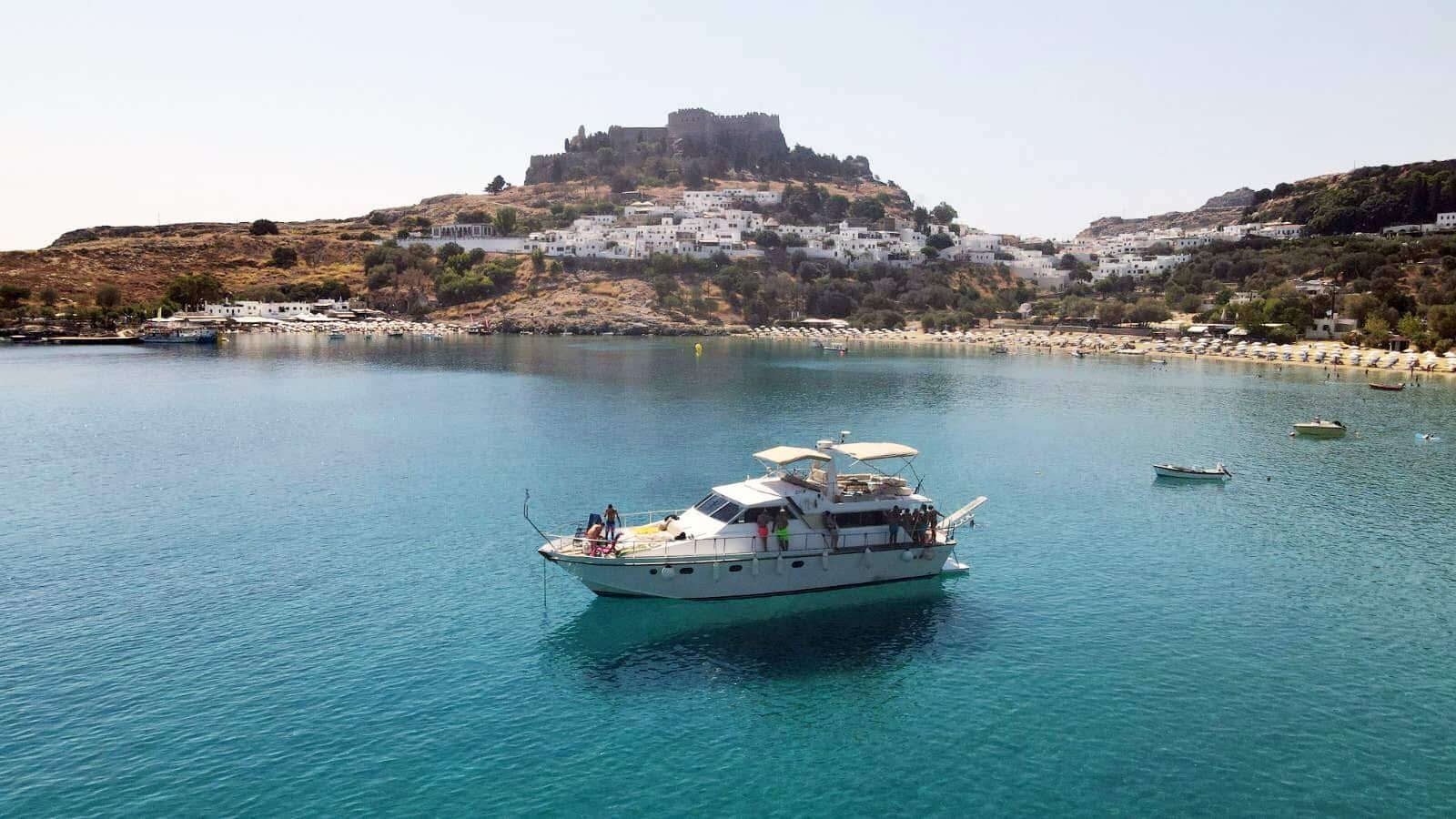 Rhodes East Coast Adults-only Yacht Cruise