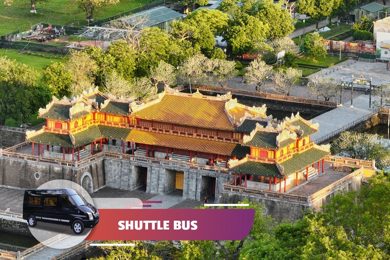 Shuttle Bus to Hue from Hoi An City
