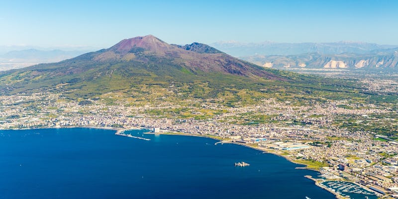 Vesuvius-transfer met toegangsticket vanuit Salerno