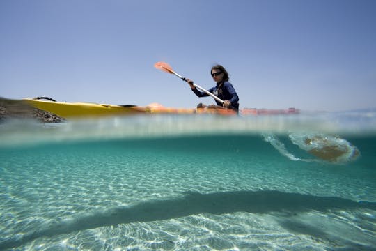 Menorca Kayak Experience and Snorkeling in the Marine Reserve