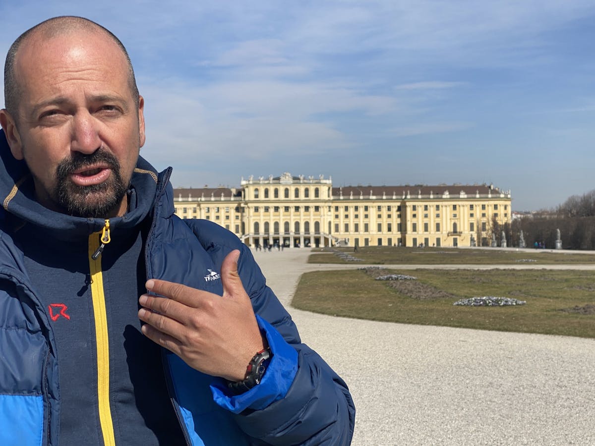 Wandeltocht door het Schönbrunn Paleispark in het Spaans