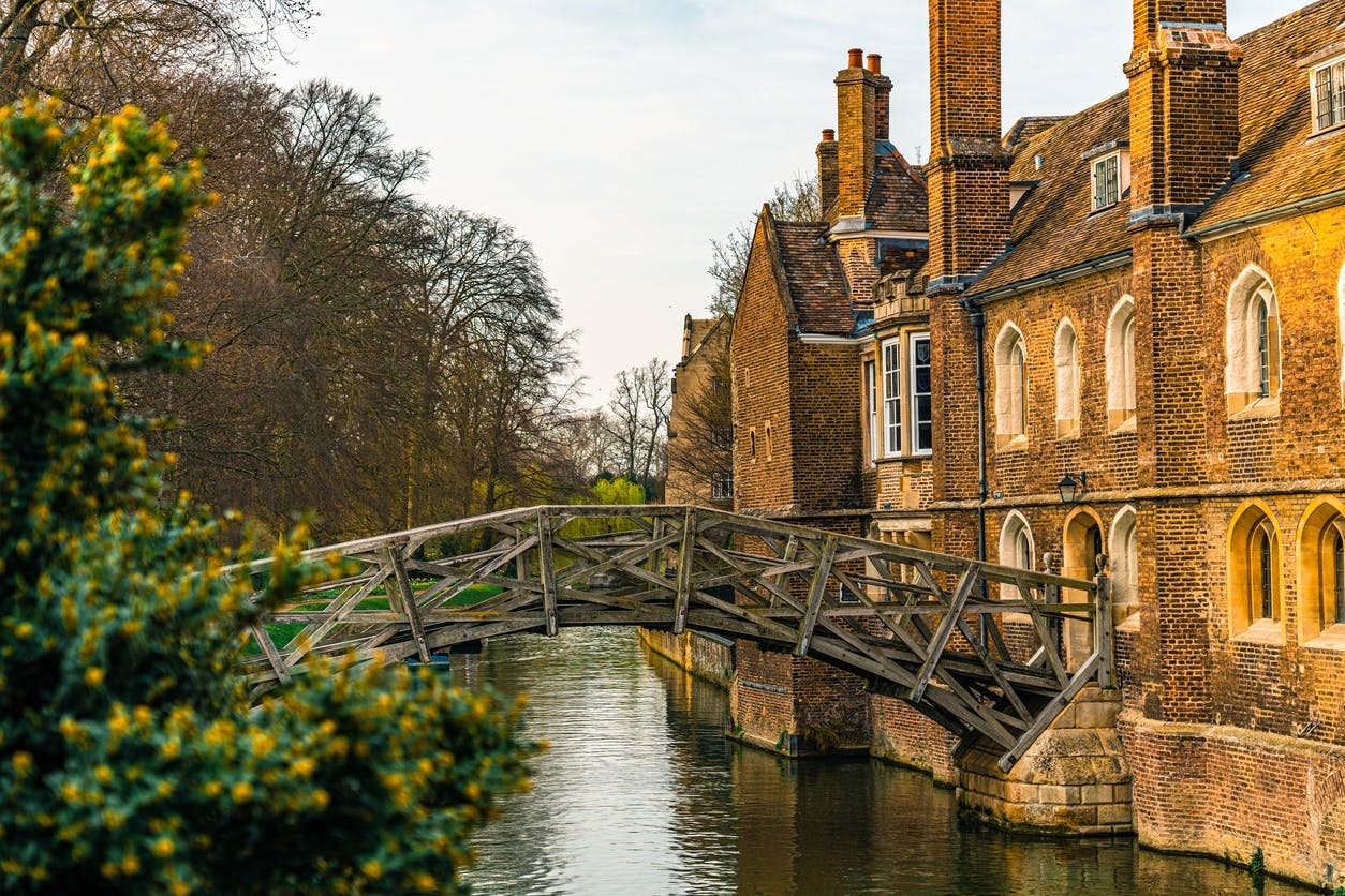 Tour storico a piedi guidato di Cambridge