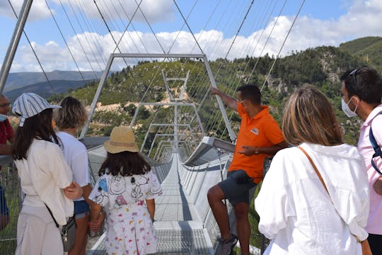 Visita guiada por las pasarelas de Paiva con el puente 516 Arouca