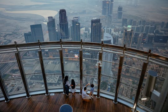 Burj Khalifa-tickets niveau 124 en 125 met souvenir