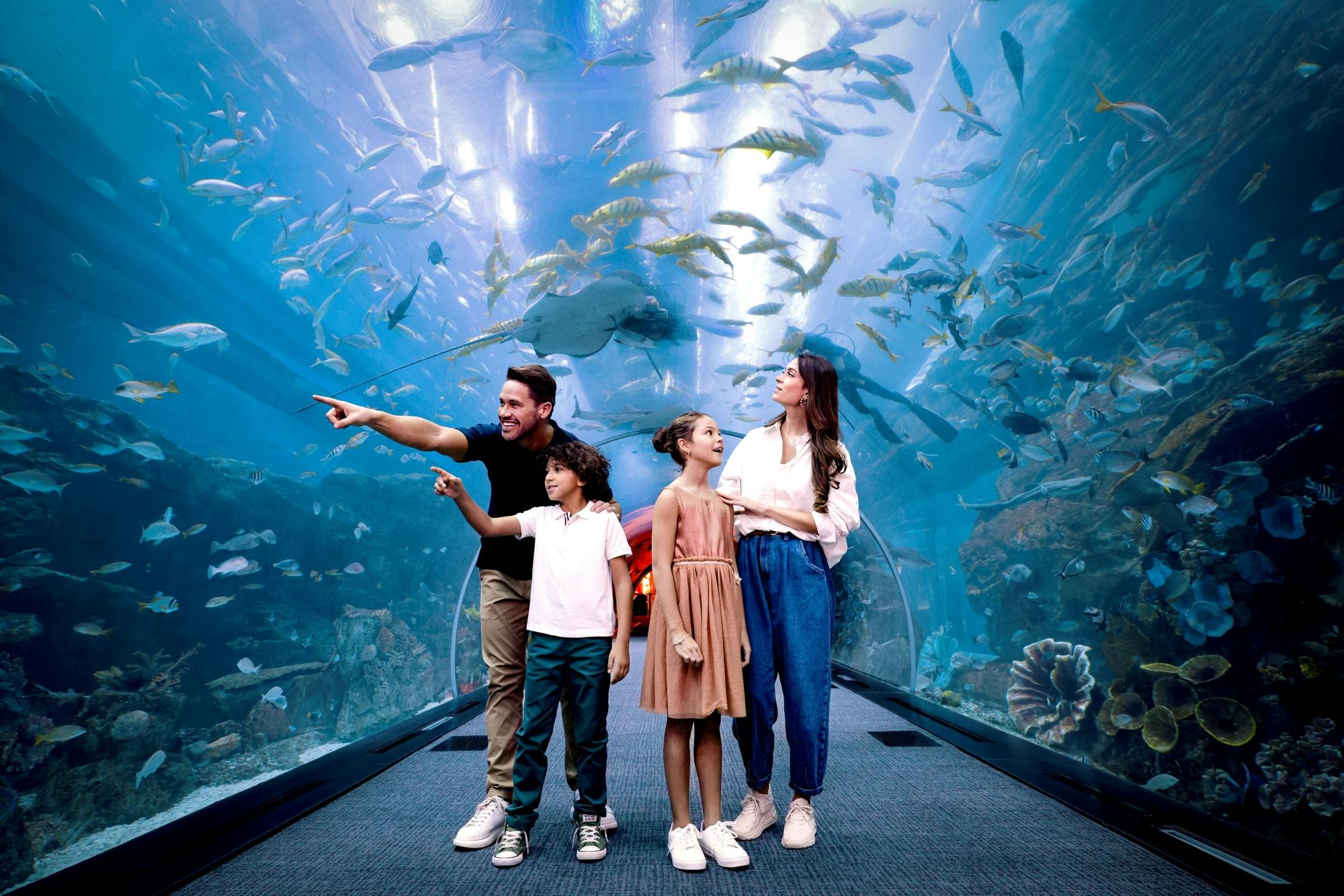 Burj Khalifa Floors 124, 125 and Dubai Aquarium tickets