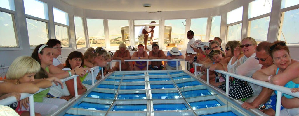 Boottocht met glazen bodem vanuit Sharm El Sheikh