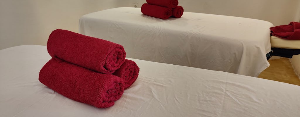 Signature aromatherapy private spa treatments in Santorini
