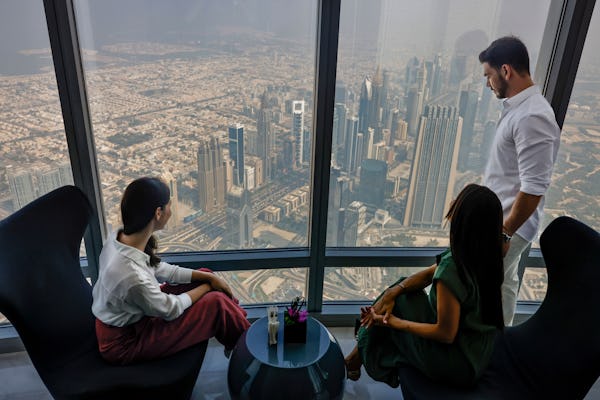 Burj Khalifa fast-track tickets: 124e, 125e en 148e verdieping