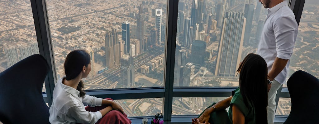 Burj Khalifa fast-track tickets: levels 124, 125 and 148