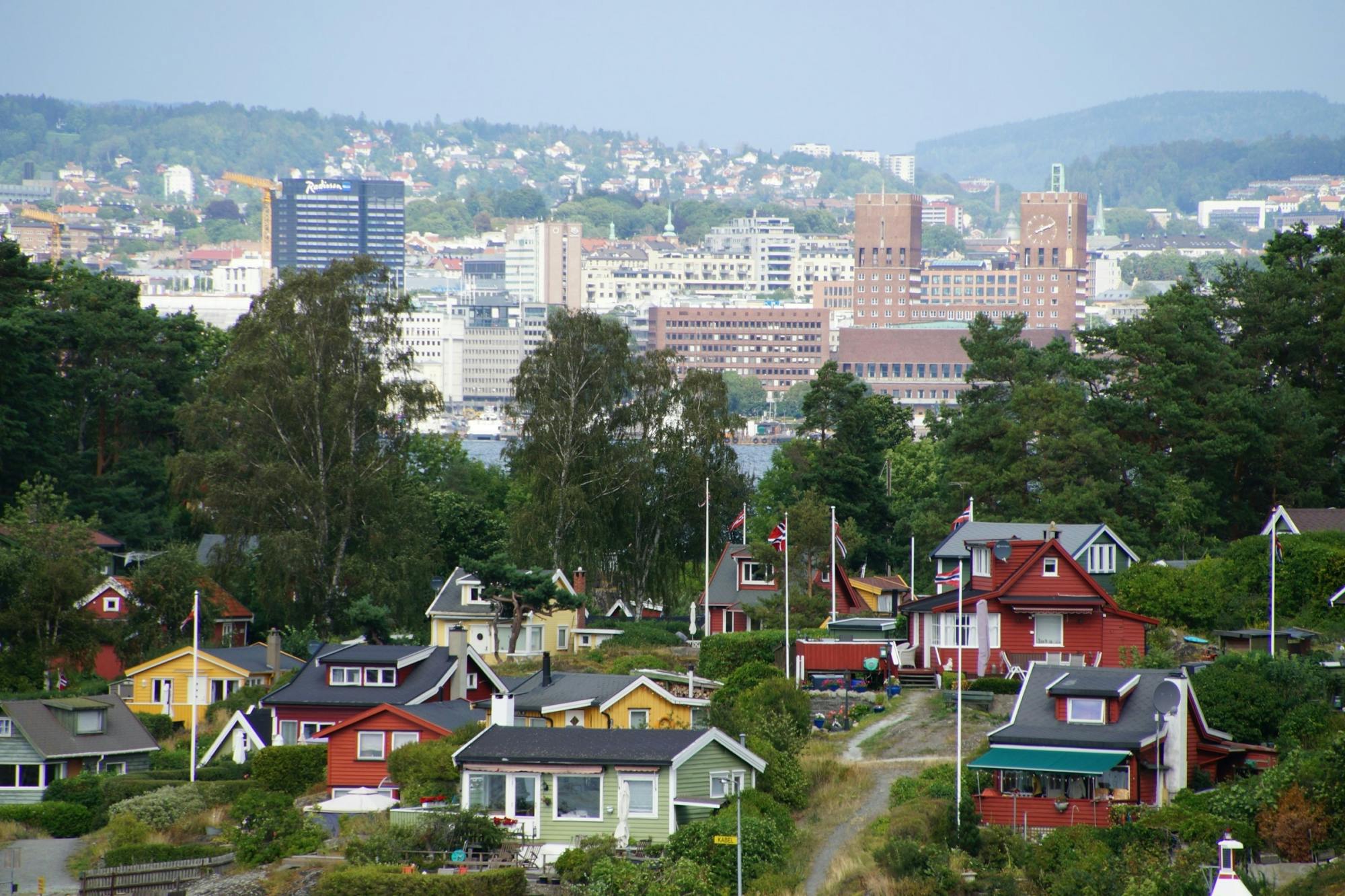 Tour d'île en île dans le fjord d'Oslo