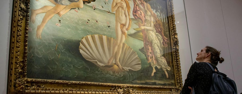 Visita a la Galería Uffizi en un grupo pequeño con un guía local