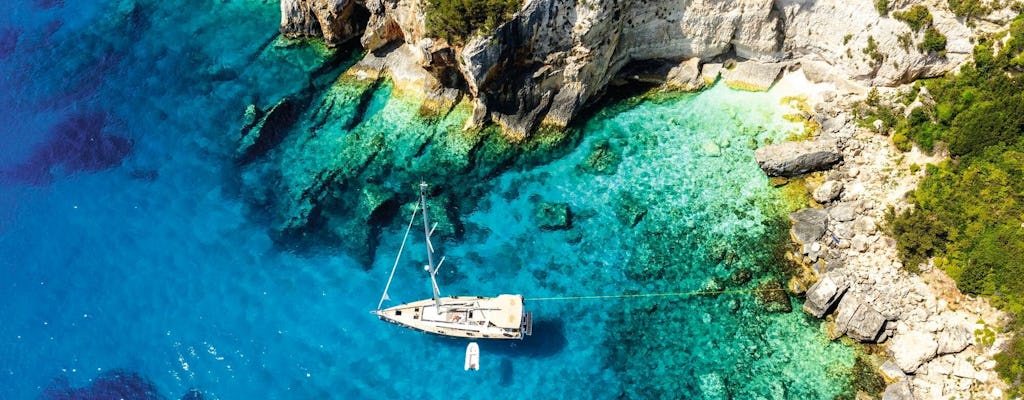 Nördliches Zakynthos Bootstour mit Kap Skinari und Strand von Xigia