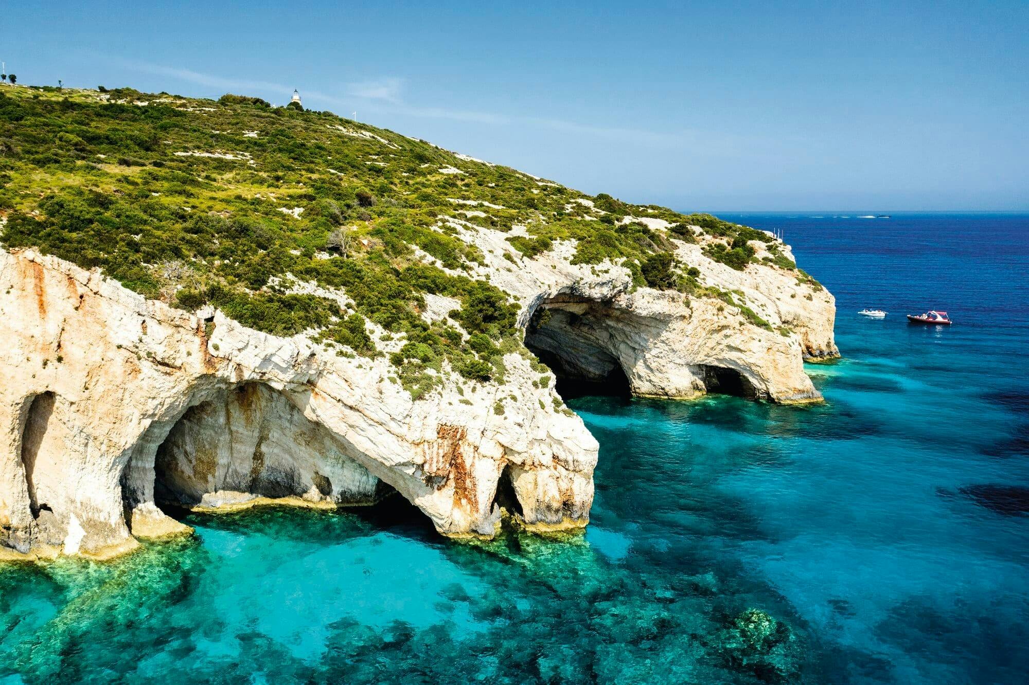 Secret Zante Tour with Monastery, Blue Caves and Local Speciality Tastings