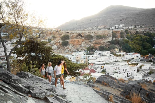 Historic Lindos Walking Tour with Local Guide