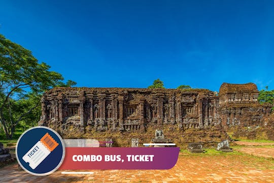 Roundtrip Shuttle Bus with Ticket To My Son Sanctuary From Da Nang