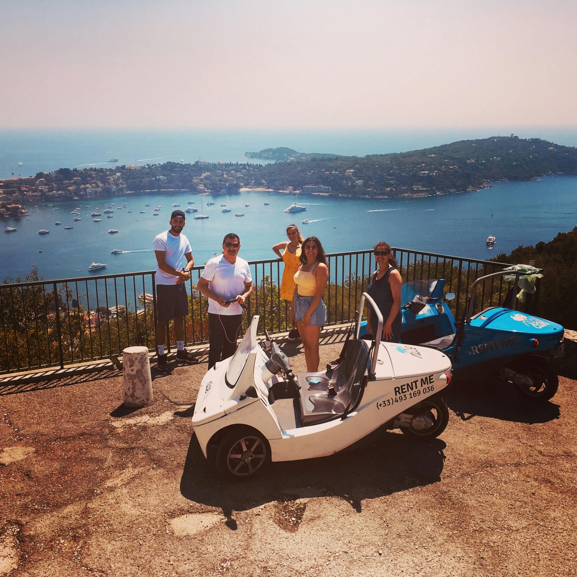 2 hour open top car tour in the French Riviera Musement