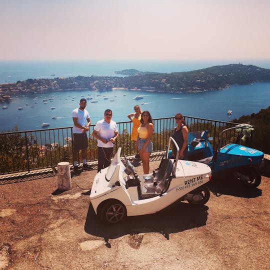 Tour de 2 horas en coche descapotable por la Riviera francesa