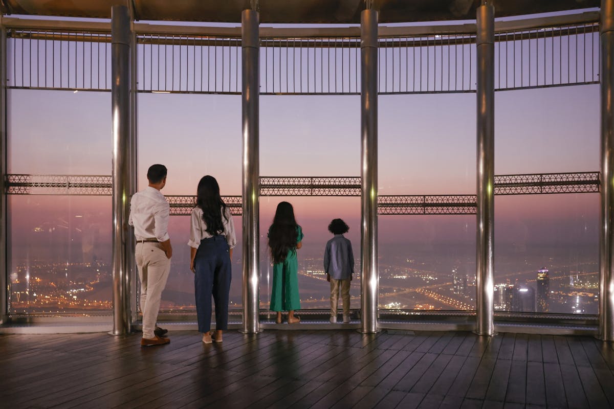 Burj Khalifa level 124 tickets voor zonsopgang met een ochtend traktatie