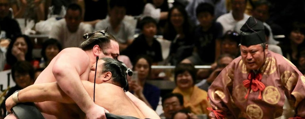 Tournée du Grand Tournoi de Sumo à Tokyo