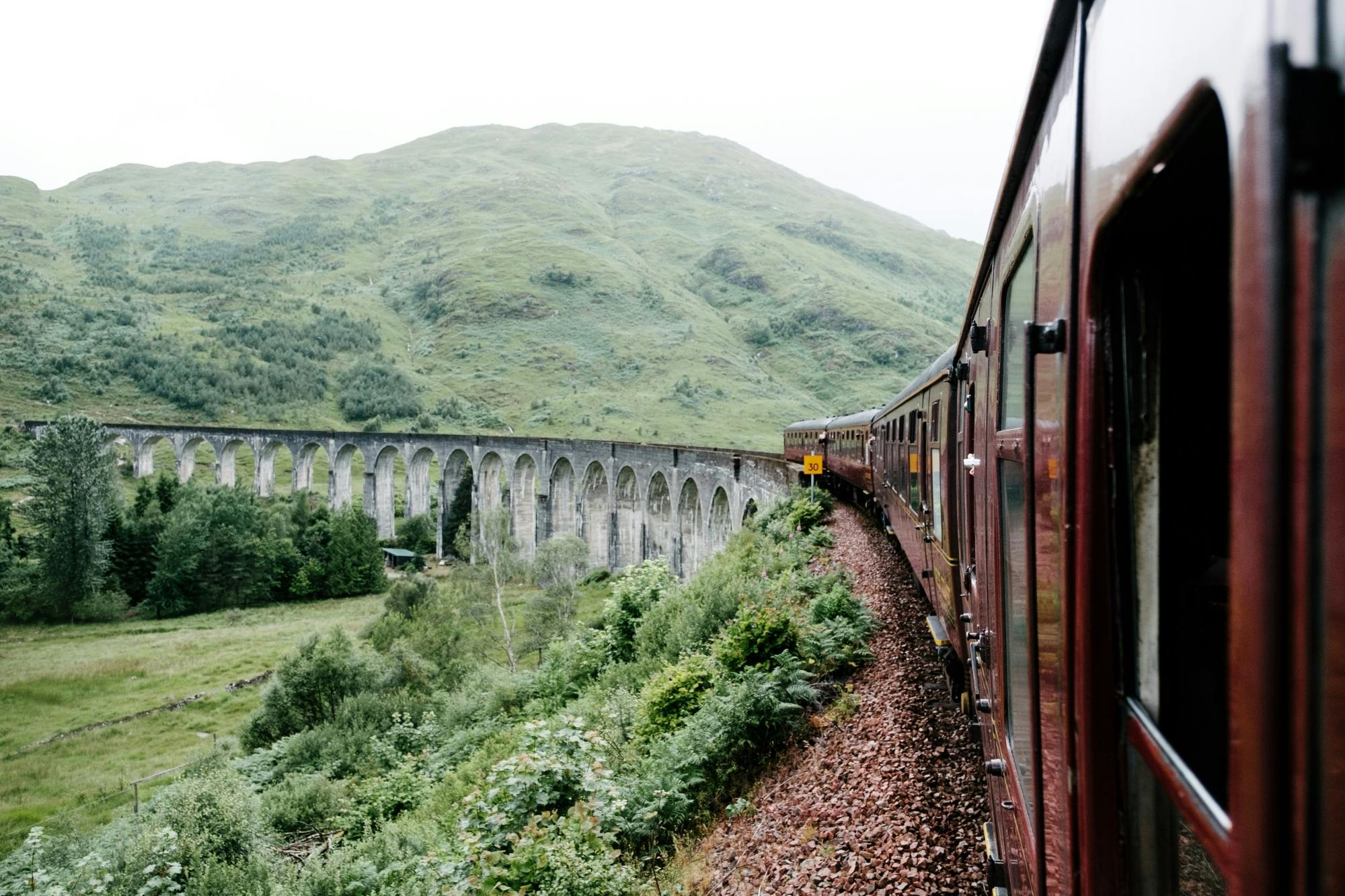 Excursion d'une journée en train Harry Potter et dans les Highlands pittoresques au départ d'Inverness