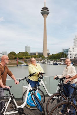 Wycieczka rowerowa po Düsseldorfie