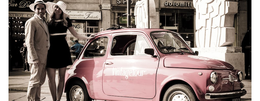 Milano Highlights 1 hour Private Tour by Vintage Car