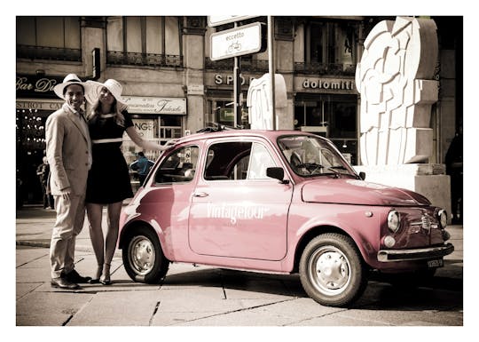 Milano Highlights 1 hour Private Tour by Vintage Car