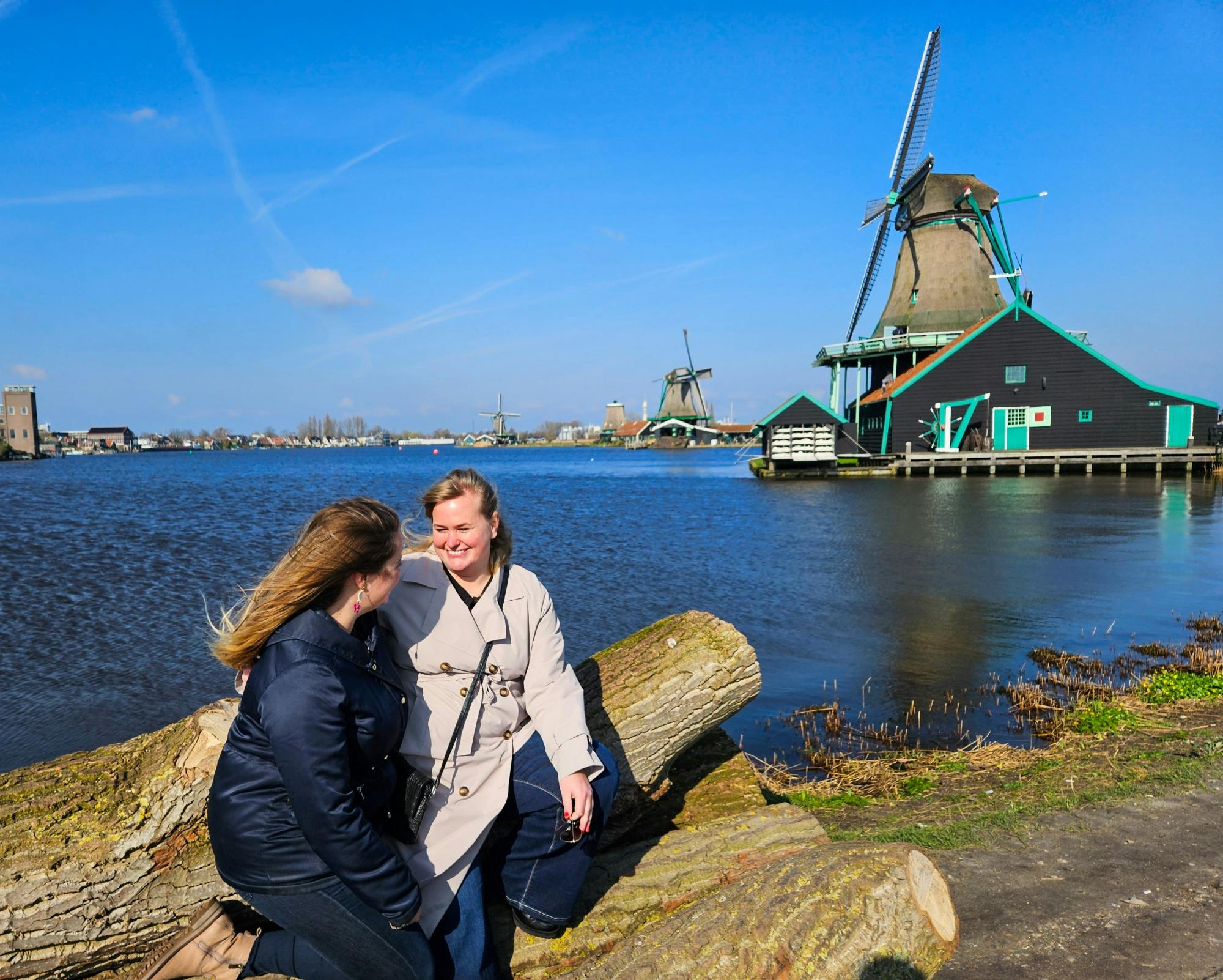 Visite des moulins à vent de Zaanse Schans et d'une fabrique de sabot avec dégustation de fromage au départ d'Amsterdam
