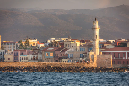 Chania by night