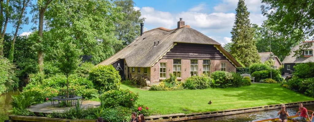 Giethoorn Guided Tour with Cruise and Cheese Platter from Amsterdam