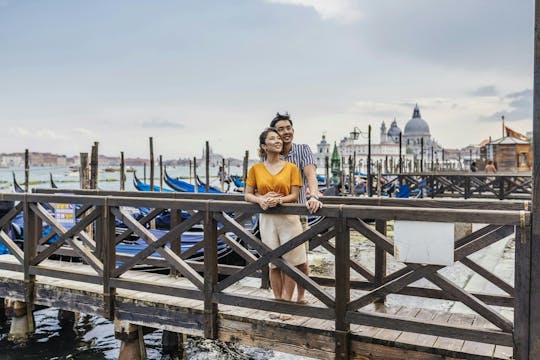 Privates Fotoshooting in den Kanälen von Venedig