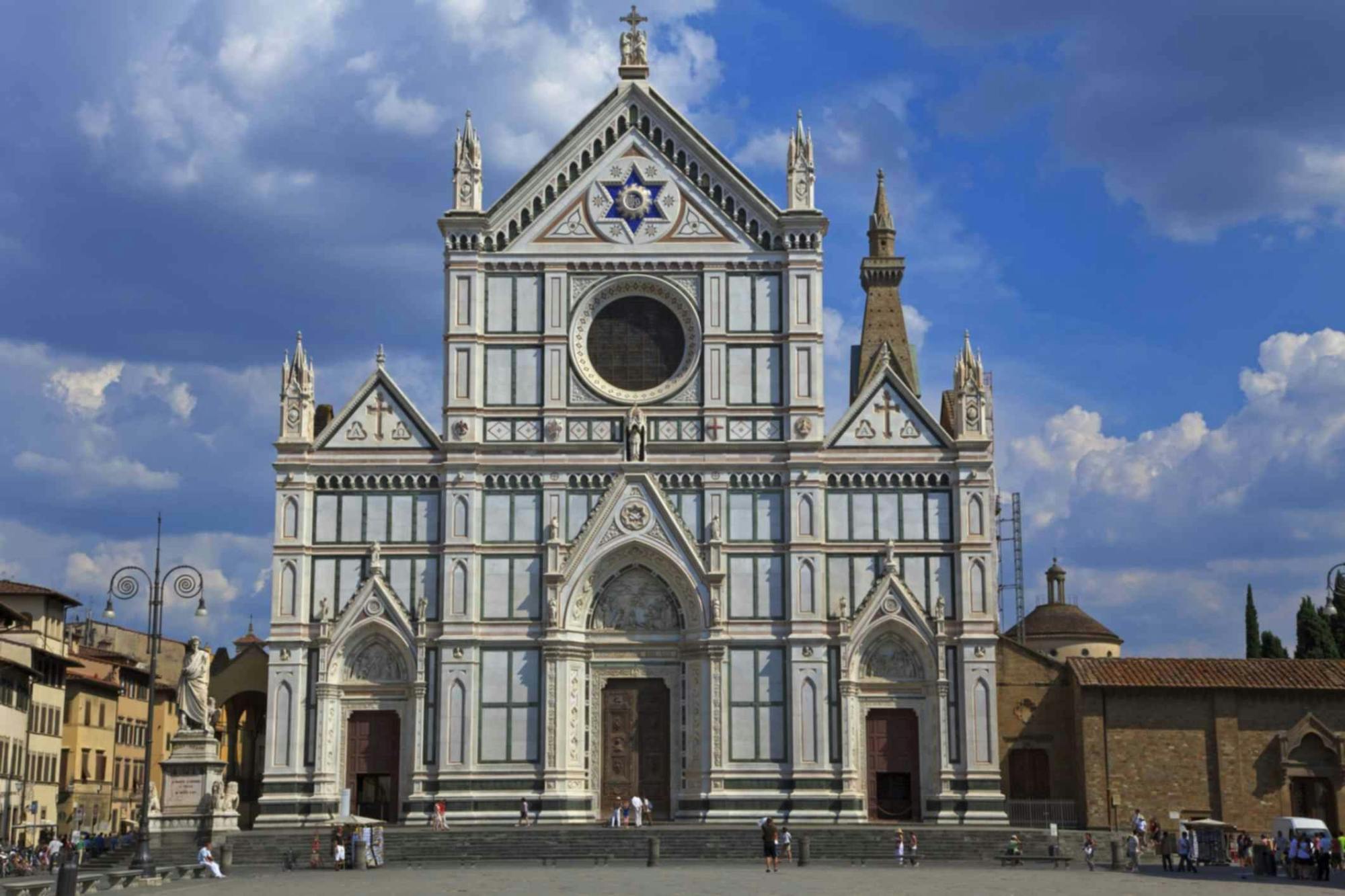 Boleto electrónico a Santa Croce con audioguía y recorrido en audio por la ciudad de Florencia
