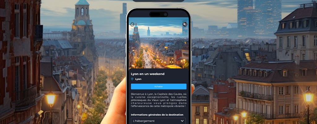 Lyon-Tour mit digitalem Reiseführer