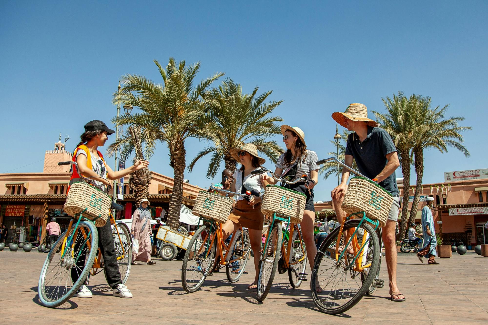 Kulturelle Fahrradtour durch Marrakesch