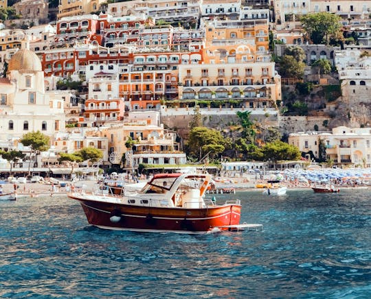 Excursion en bateau en petit groupe à Positano et Amalfi