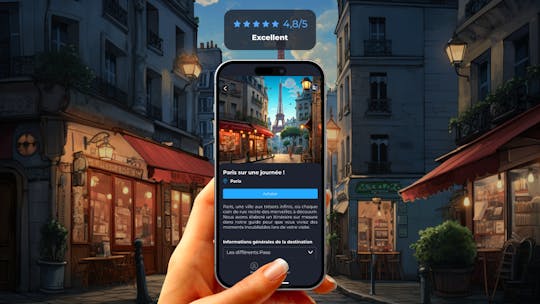 Digital Paris Guide for Self-Guided Exploration