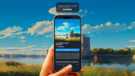 Self-Guided Tour in La Rochelle with an Interactive App