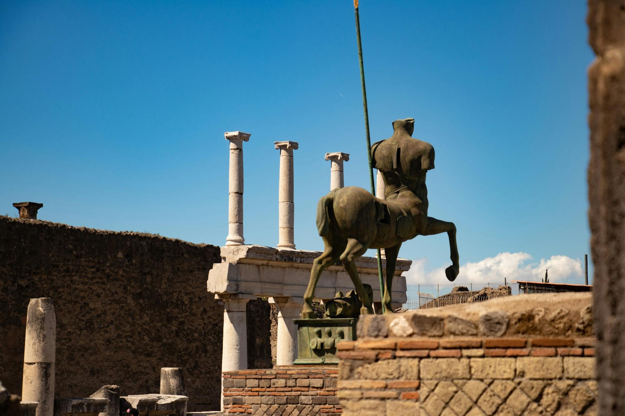 Pompeii and Herculaneum Guided Tour with Local Lunch