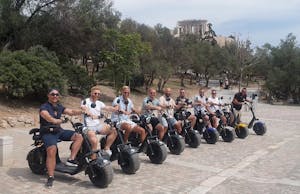 Visites en scooter à Athènes