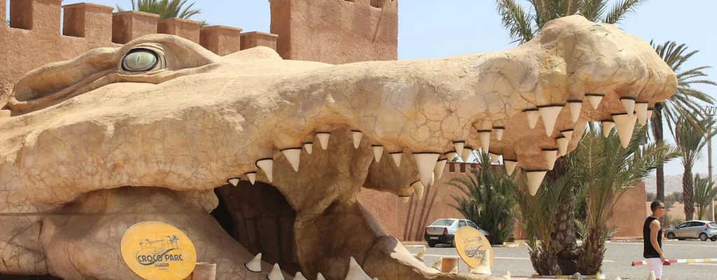 Visit to Crocoparc from Agadir or Taghazout with Entrance Tickets