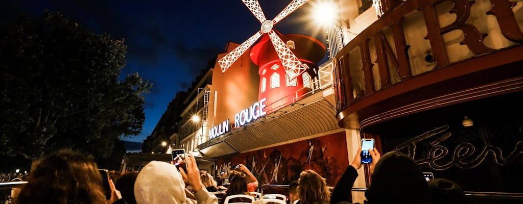 Paris bei Nacht: Bustour mit einem Vorgeschmack auf die Spiele