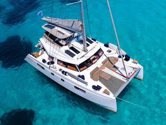 Private Family-Friendly Catamaran Cruise with Lunch from Chania