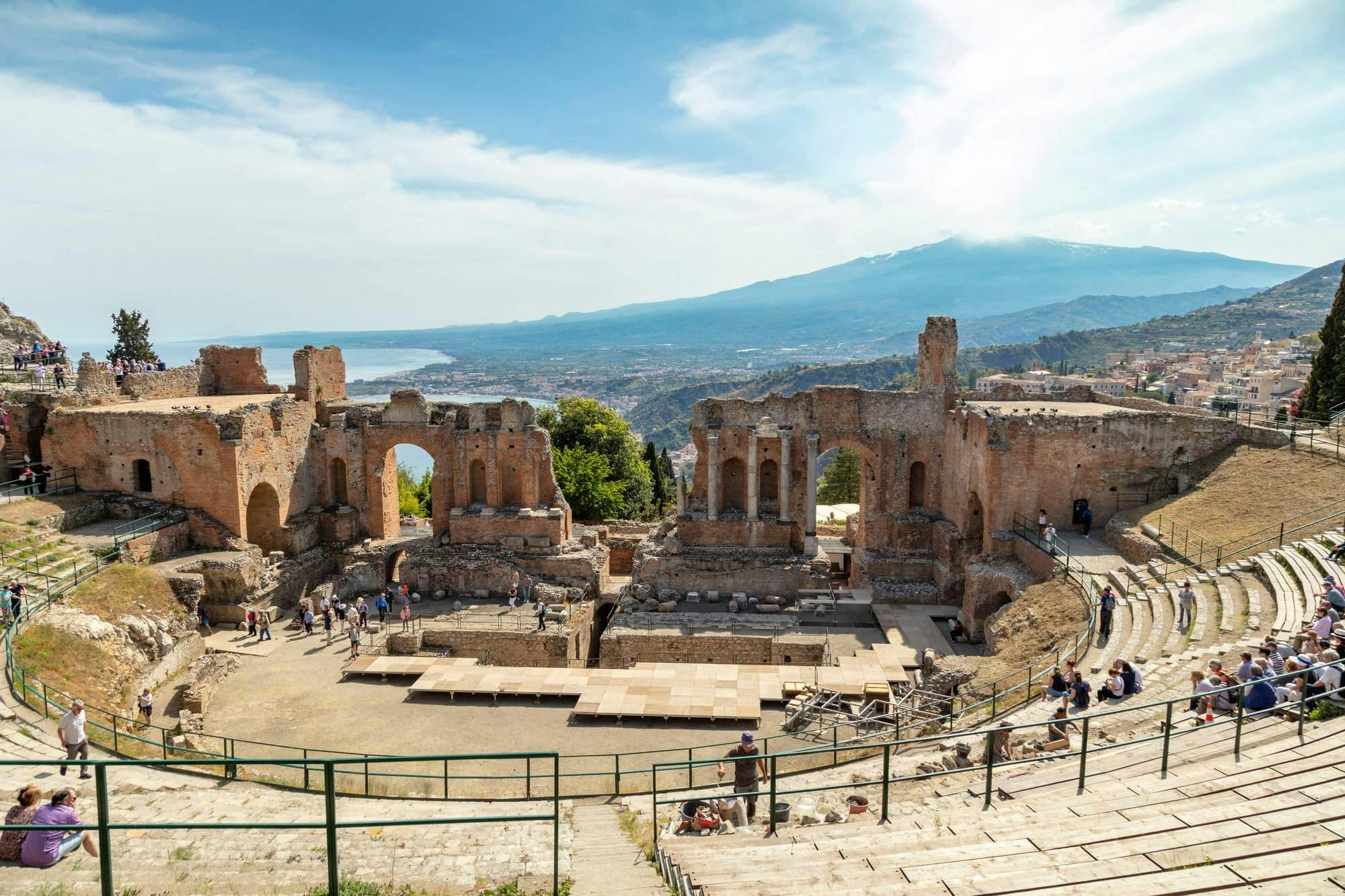 Taormina & Mount Etna to 1900m