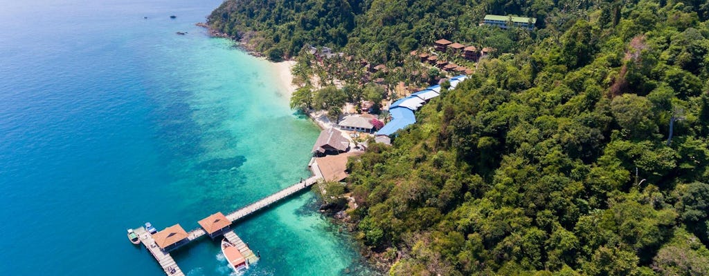 Koh Lanta: Private 4-Inseln-Tour mit Langheckboot und Mittagsbuffet