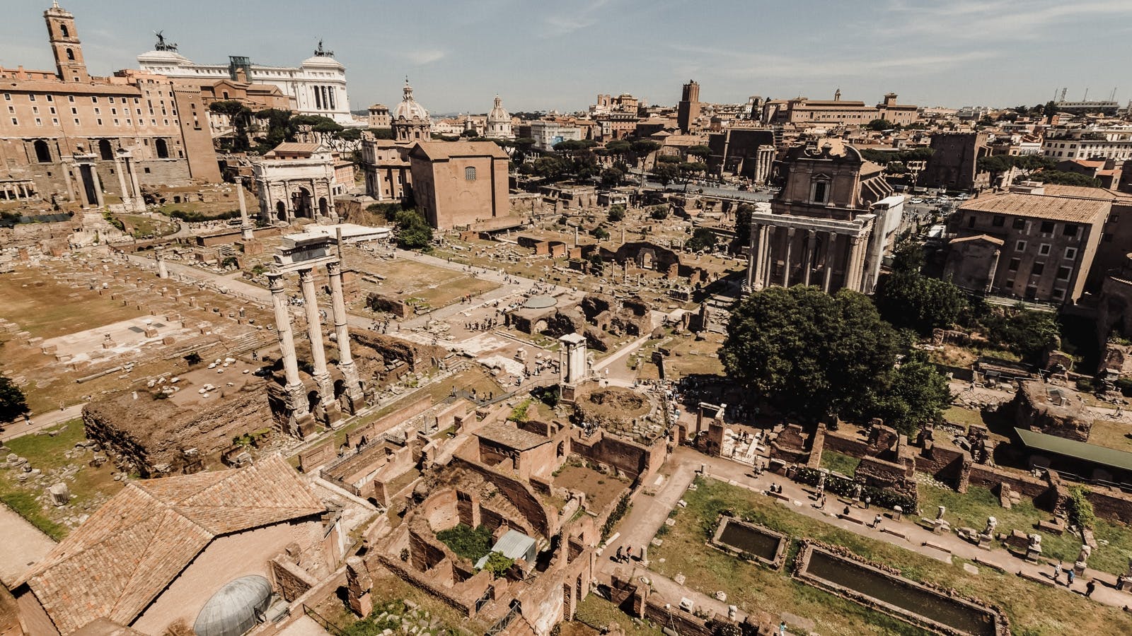 O melhor de Roma, passeio a pé e acesso rápido ao Fórum Romano