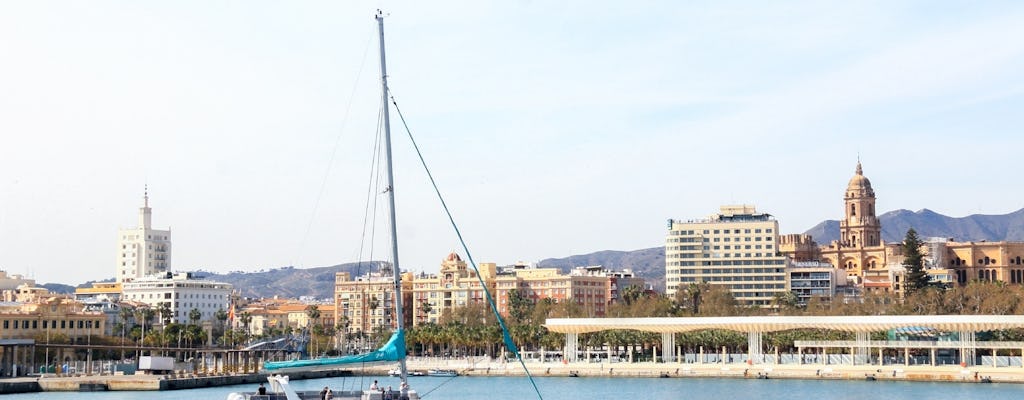 Crociera in catamarano con pranzo da Málaga