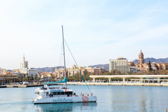 Catamaran cruise with lunch from Málaga