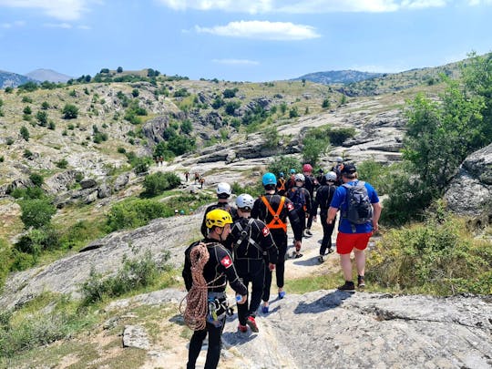 Esperienza di canyoning Mariovo da Skopje