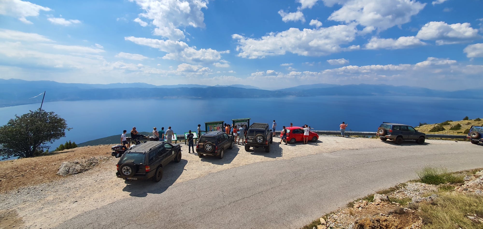 Jeepsafari in het Galicica Nationaal Park